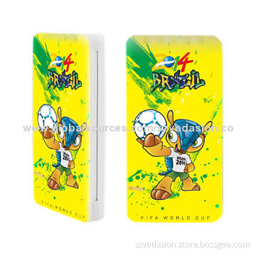 Newest patent product 6,000mAH portable power bank charger for smartphone, Plug-and-play function